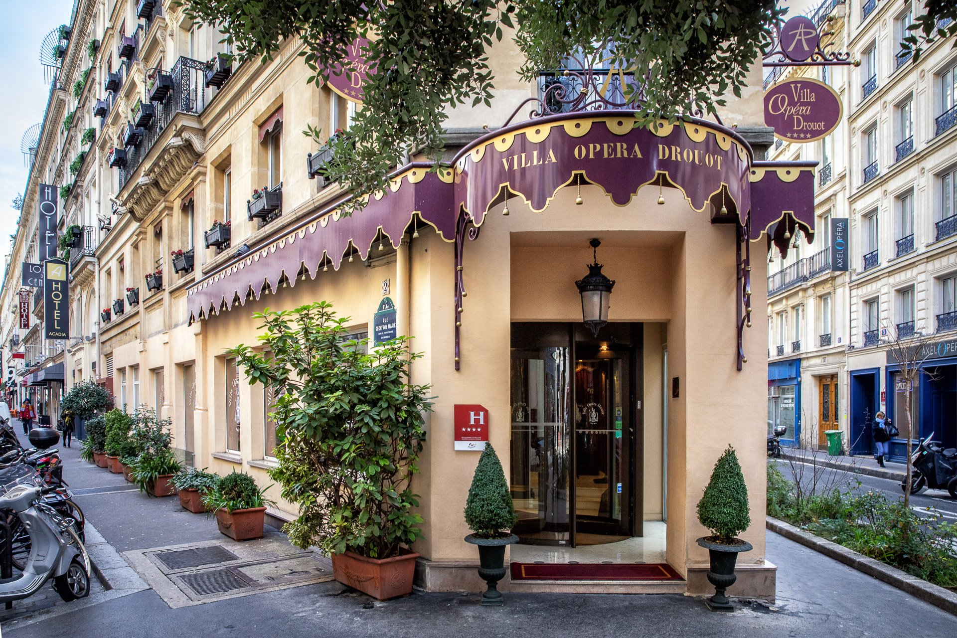 Villa Opera Drouot 4 Star Hotel In Opera Paris